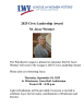 Poster Listing info for event and photo of Joyce Westner